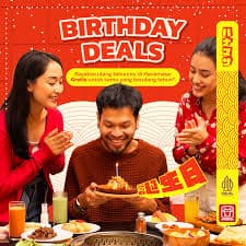Hanamasa Birthday Diskon 10%